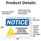 Signmission Safety Culture Sign, 14 in Width, Vinyl Decal, Rectangle OS-2PACK-NS-D-1014-L-15882 - alternate 3